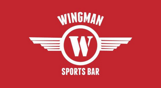 W WINGMAN SPORTS BAR logo