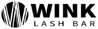 W WINK LASH BAR logo