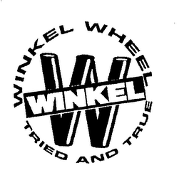 W WINKEL WINKEL WHEEL TRIED AND TRUE logo