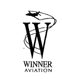 W WINNER AVIATION logo