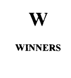 W WINNERS logo