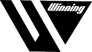 W WINNING logo
