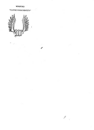 W WINSFORD "CLOTHE YOUR IDENTITY" logo