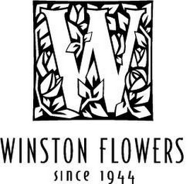 W WINSTON FLOWERS SINCE 1944 logo