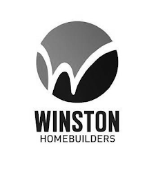W WINSTON HOMEBUILDERS logo