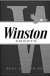 W WINSTON SMOOTH REAL SMOOTH BOX logo