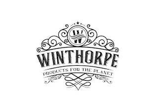W WINTHORPE PRODUCTS FOR THE PLANET logo
