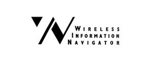 W WIRELESS INFORMATION NAVIGATOR logo