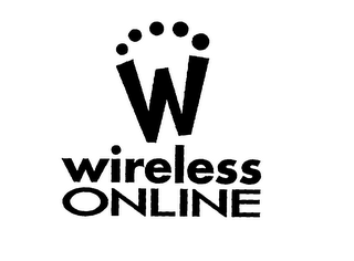 W WIRELESS ONLINE logo