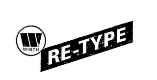 W WIRTH RE-TYPE logo