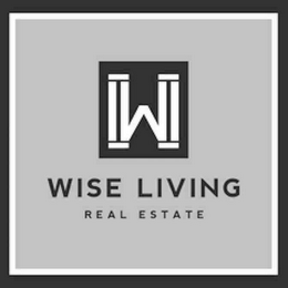 W WISE LIVING REAL ESTATE logo