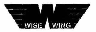 W WISE WING logo
