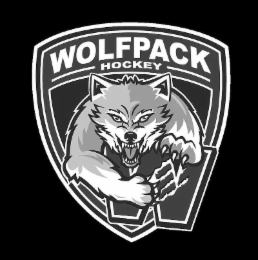 W WOLFPACK HOCKEY logo