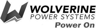 W WOLVERINE POWER SYSTEMS POWER ON logo