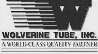 W WOLVERINE TUBE, INC. A WORLD-CLASS QUALITY PARTNER logo