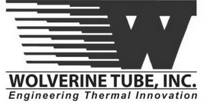 W WOLVERINE TUBE, INC. ENGINEERING THERMAL INNOVATION logo