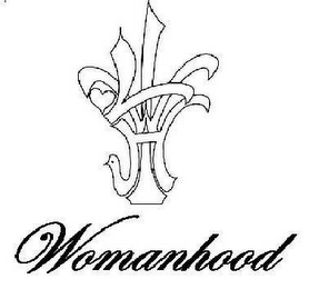 W WOMANHOOD logo