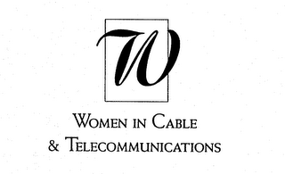 W WOMEN IN CABLE & TELECOMMUNICATIONS logo