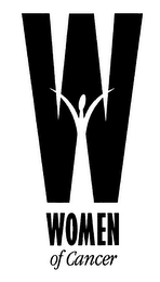 W WOMEN OF CANCER logo