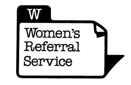 W WOMEN'S REFERRAL SERVICE logo
