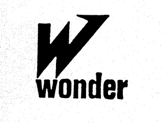 W WONDER logo