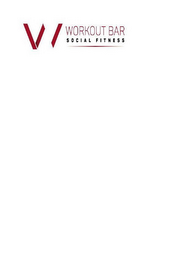 W WORKOUT BAR SOCIAL FITNESS logo