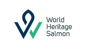 W WORLD HERITAGE SALMON logo
