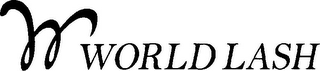 W WORLD LASH logo