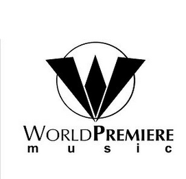 W WORLD PREMIERE M U S I C logo