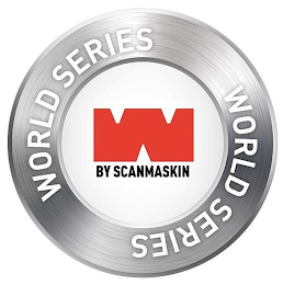W WORLD SERIES BY SCANMASKIN logo
