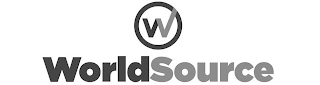 W WORLDSOURCE logo