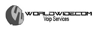 W WORLDWIDECOM VOIP SERVICES logo