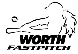 W WORTH FASTPITCH logo