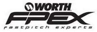 W WORTH FPEX FASTPITCH EXPERTS logo