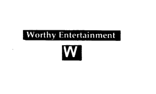 W WORTHY ENTERTAINMENT logo