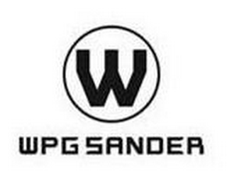 W WPG SANDER logo