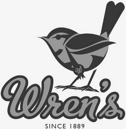 W WREN'S SINCE 1889 logo
