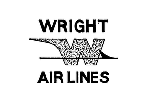W WRIGHT AIRLINES logo