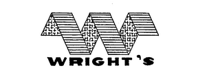 W WRIGHT'S logo