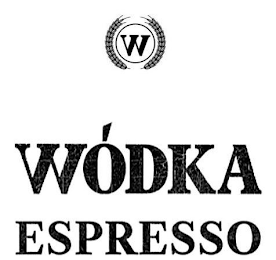 W WÓDKA ESPRESSO logo