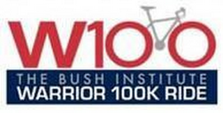 W100 THE BUSH INSTITUTE WARRIOR 100K RIDE logo