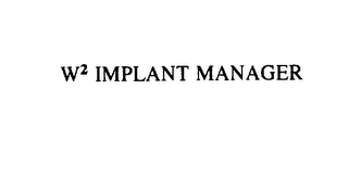W2 IMPLANT MANAGER logo