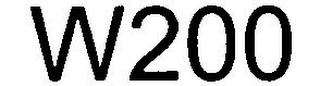 W200 logo