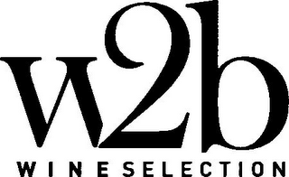 W2B WINE SELECTION logo