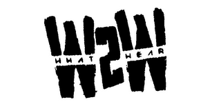 W2W WHAT WEAR logo