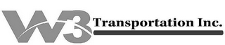 W3 TRANSPORATATION INC. logo