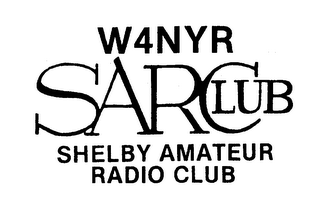W4NYR SARCLUB SHELBY AMATEUR RADIO CLUB logo
