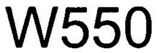 W550 logo