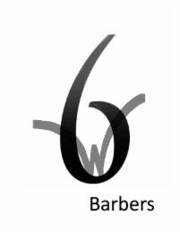 W6 BARBERS logo