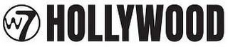 W7 HOLLYWOOD logo